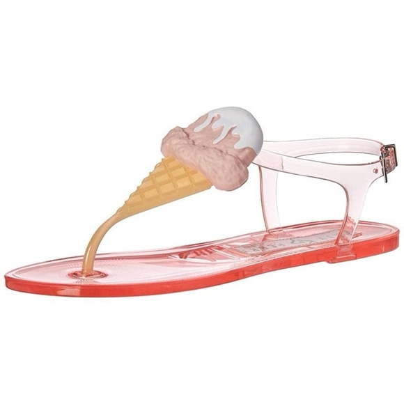 Katy Perry Collections Shoes - Ice Cream Cone Sundae Katy Perry Jelly Sandals Size 5